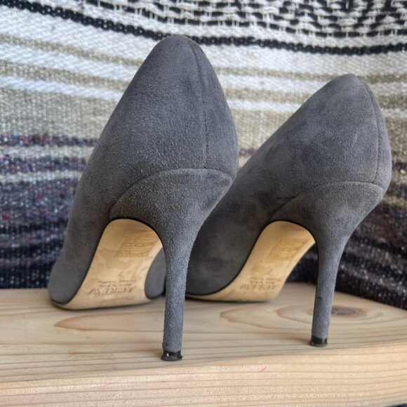 JCrew grey suede pump - perfect condition with box and dust bag - Picture 4 of 5